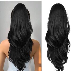 Elegant Black Women's Hair Extension